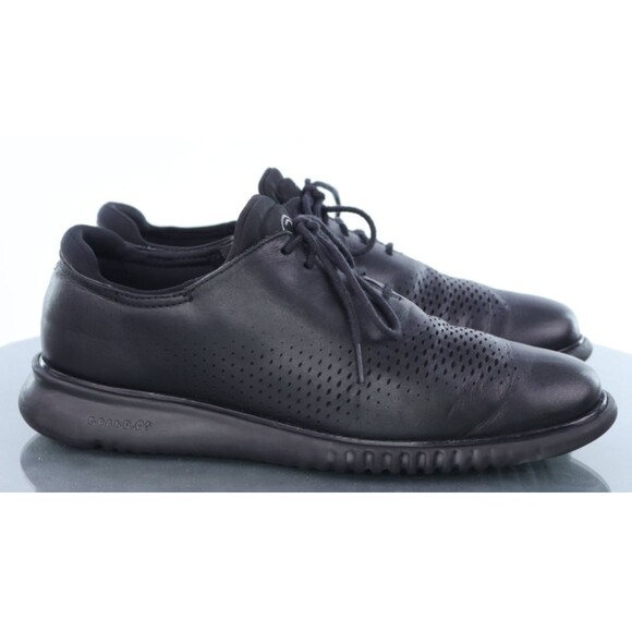 Cole Haan Zerogrand Men\'s Laser Cut Oxfords Dress Shoes Size 10 M Leather C23832 main image 7
